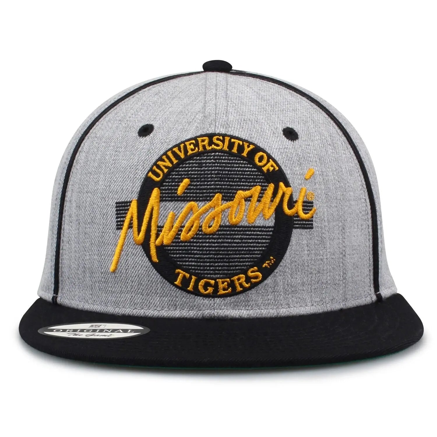 Vintage Wool NCAA Snapback Hat Collection Retro Circle Design College Hats Classic Collegiate Caps 90S Throwback Adjustable Flat Bill Wool Blend Snapbacks Embroidered University Hats the Game Retro Collection