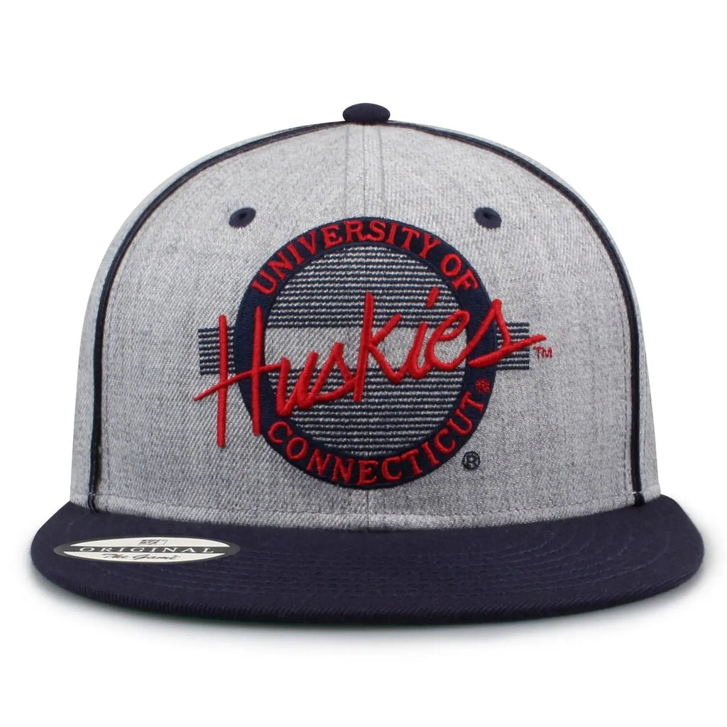 Vintage Wool NCAA Snapback Hat Collection Retro Circle Design College Hats Classic Collegiate Caps 90S Throwback Adjustable Flat Bill Wool Blend Snapbacks Embroidered University Hats the Game Retro Collection
