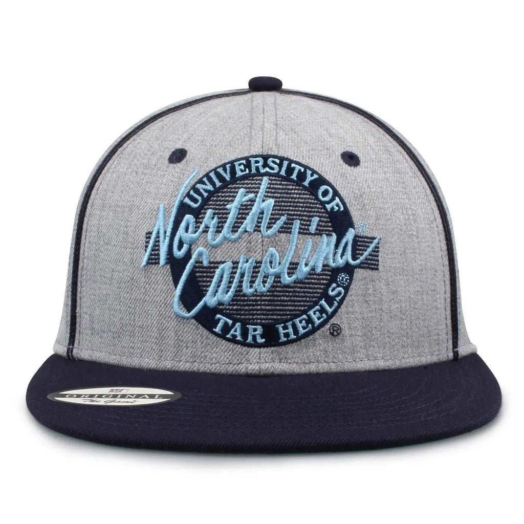 Vintage Wool NCAA Snapback Hat Collection Retro Circle Design College Hats Classic Collegiate Caps 90S Throwback Adjustable Flat Bill Wool Blend Snapbacks Embroidered University Hats the Game Retro Collection