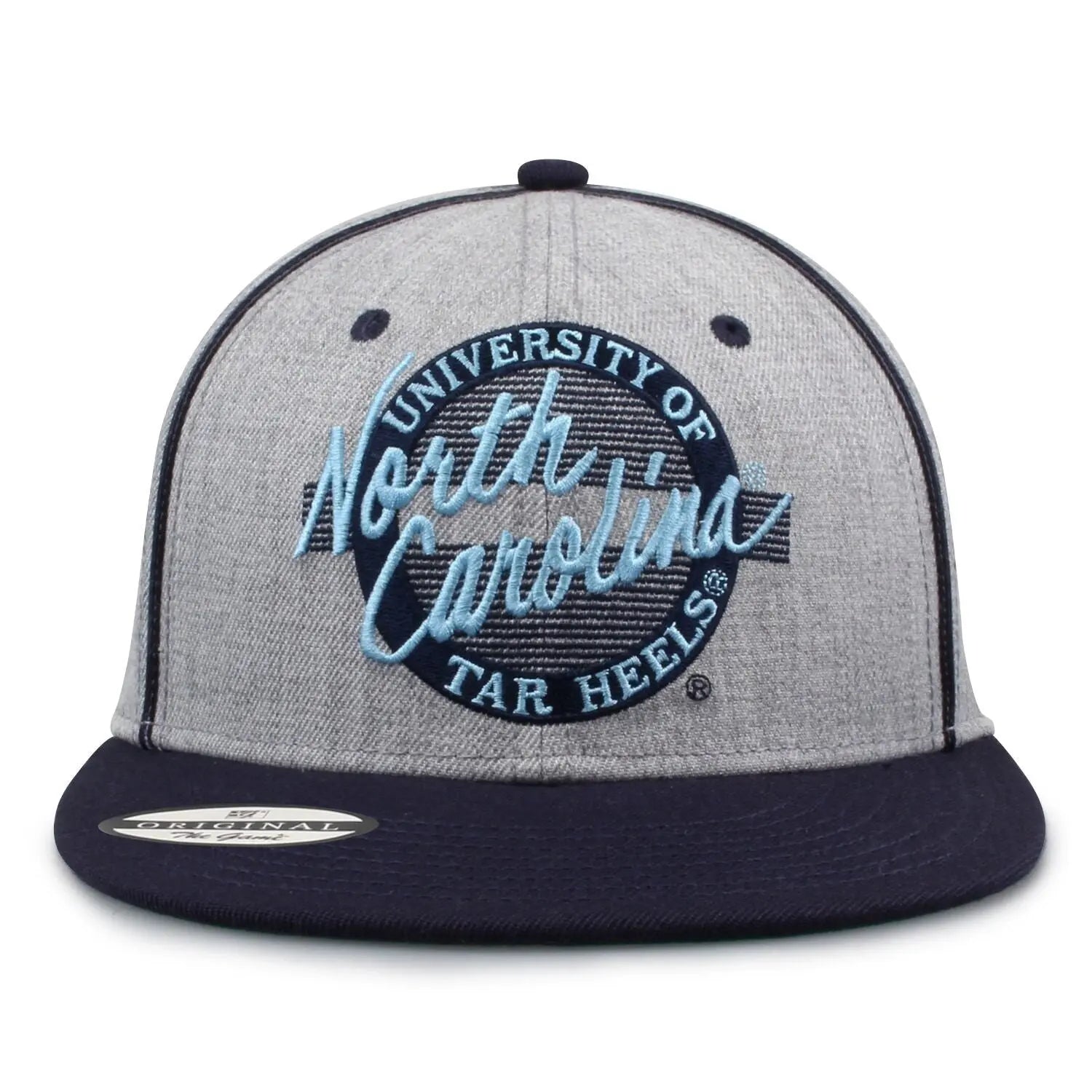 Vintage Wool NCAA Snapback Hat Collection Retro Circle Design College Hats Classic Collegiate Caps 90S Throwback Adjustable Flat Bill Wool Blend Snapbacks Embroidered University Hats the Game Retro Collection