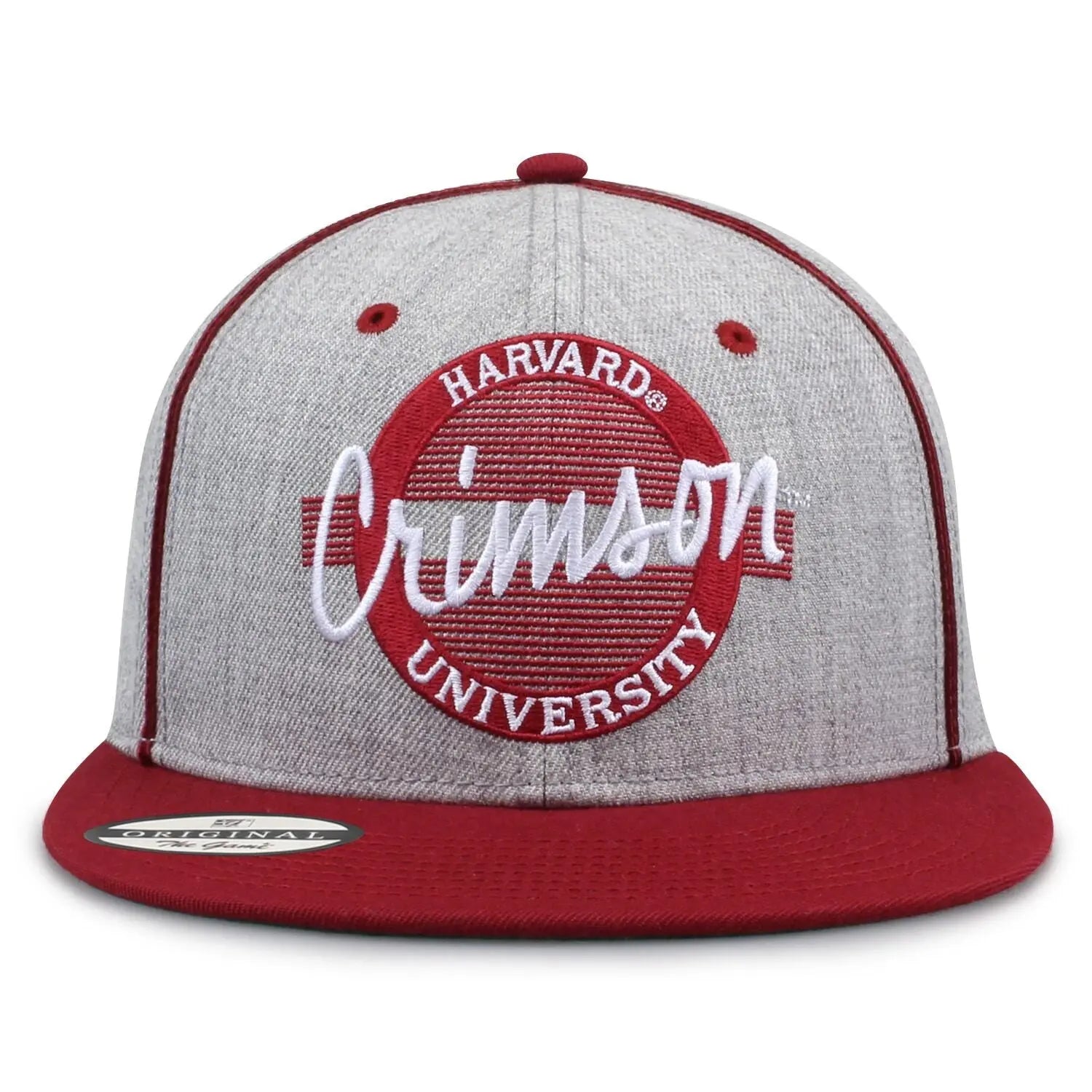 Vintage Wool NCAA Snapback Hat Collection Retro Circle Design College Hats Classic Collegiate Caps 90S Throwback Adjustable Flat Bill Wool Blend Snapbacks Embroidered University Hats the Game Retro Collection