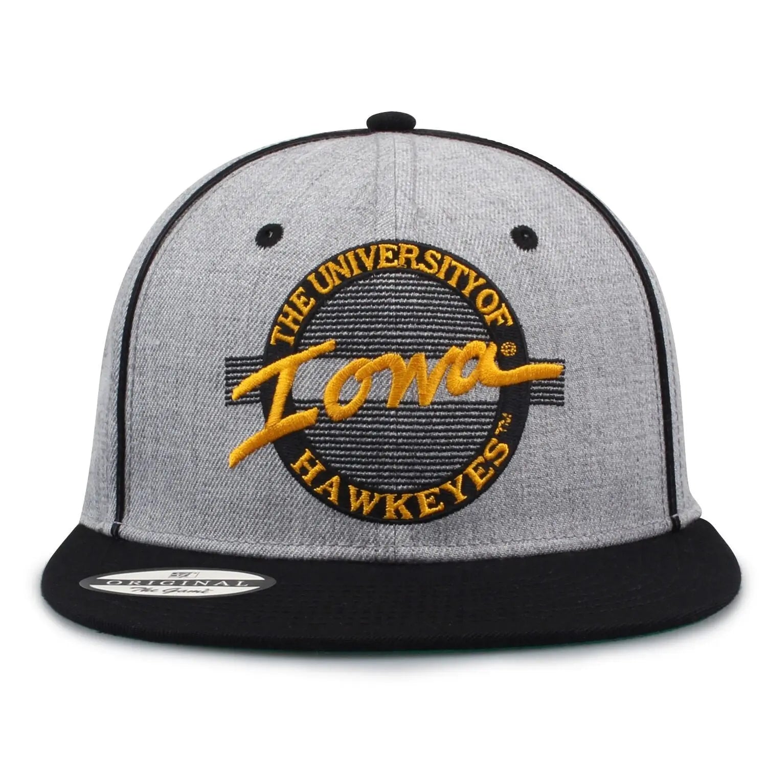 Vintage Wool NCAA Snapback Hat Collection Retro Circle Design College Hats Classic Collegiate Caps 90S Throwback Adjustable Flat Bill Wool Blend Snapbacks Embroidered University Hats the Game Retro Collection