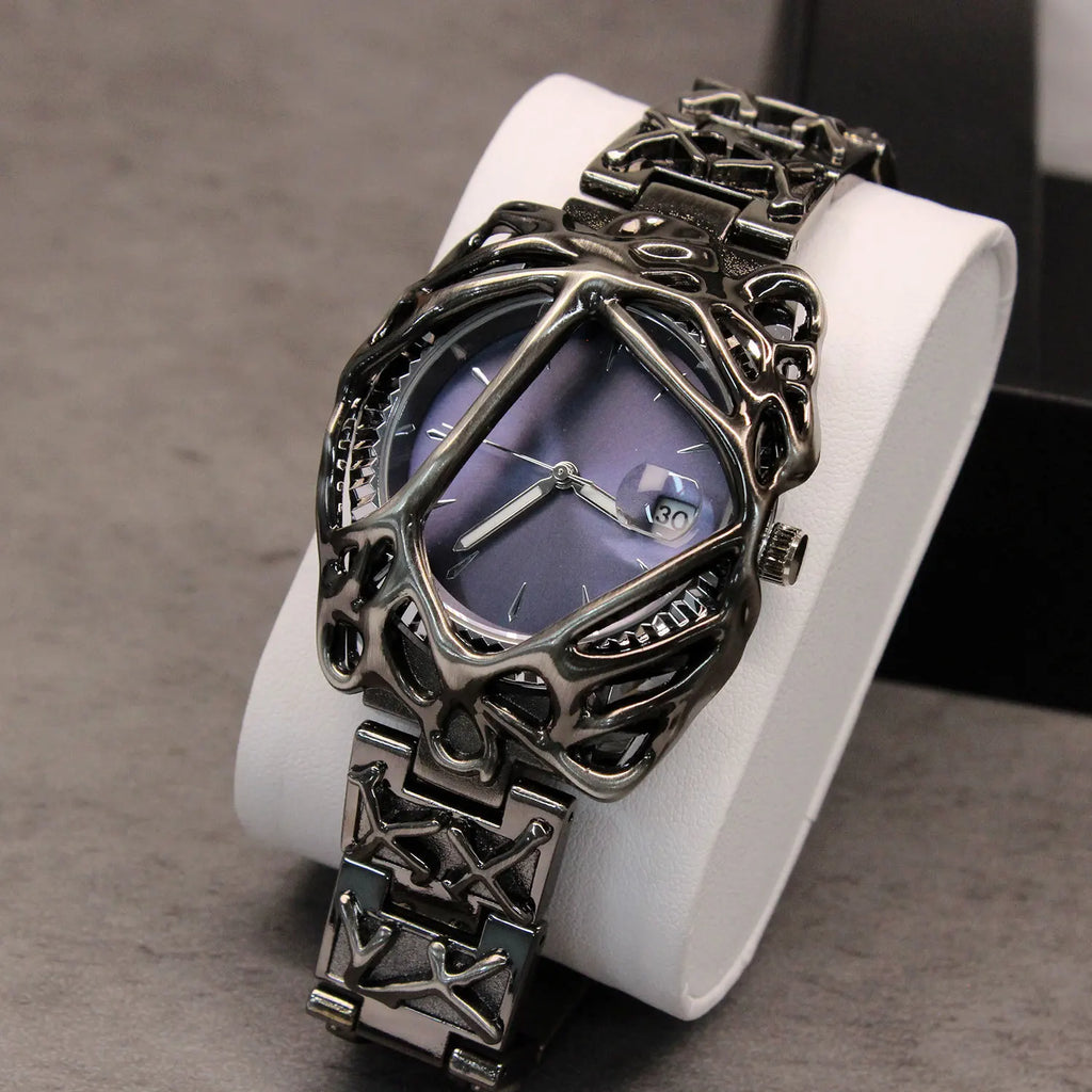 2025 Hot Sell Original Alabaster Style Quartz Watch Men Unisex Hot Medieval Old Unique Creative Shape High Quality AAA Clock