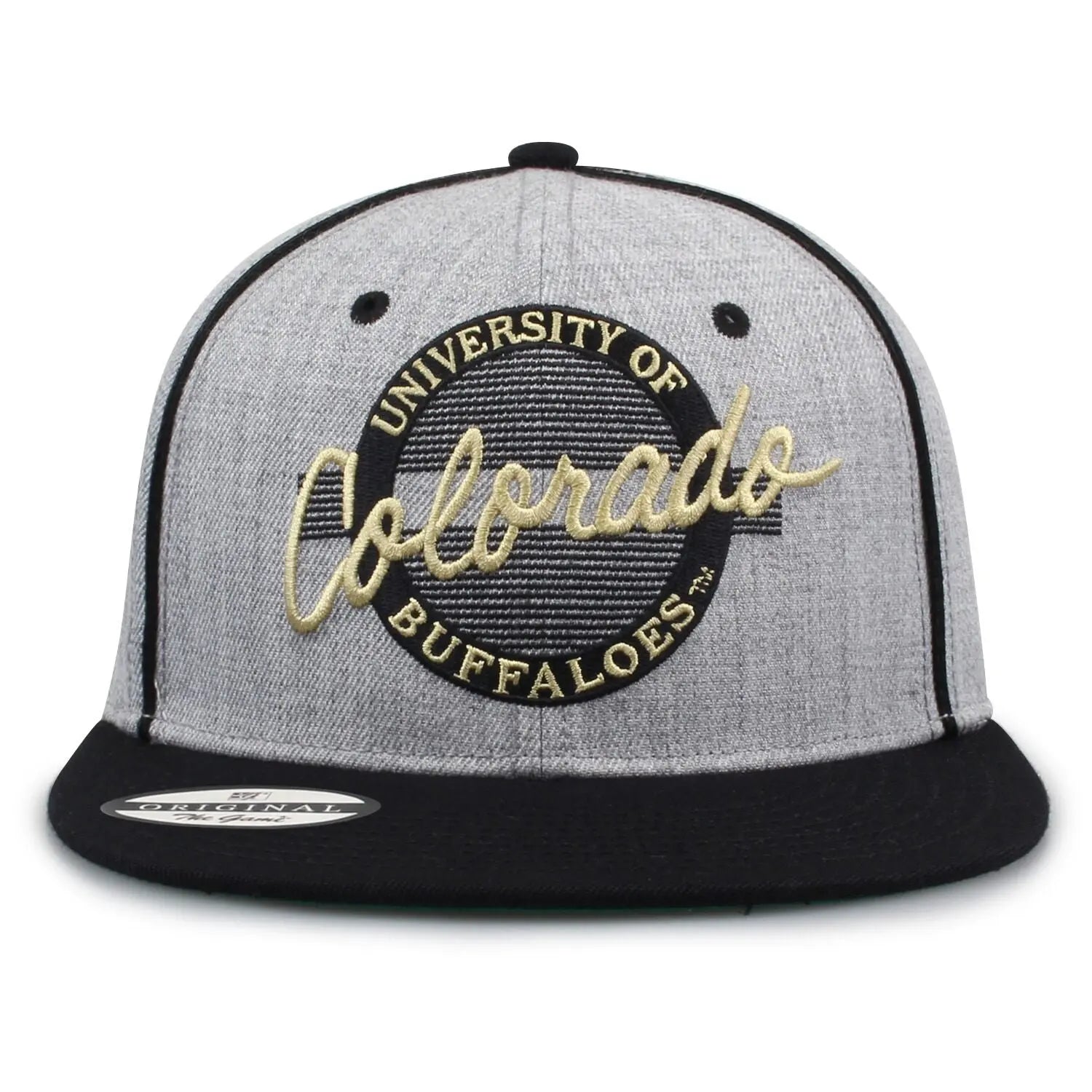 Vintage Wool NCAA Snapback Hat Collection Retro Circle Design College Hats Classic Collegiate Caps 90S Throwback Adjustable Flat Bill Wool Blend Snapbacks Embroidered University Hats the Game Retro Collection